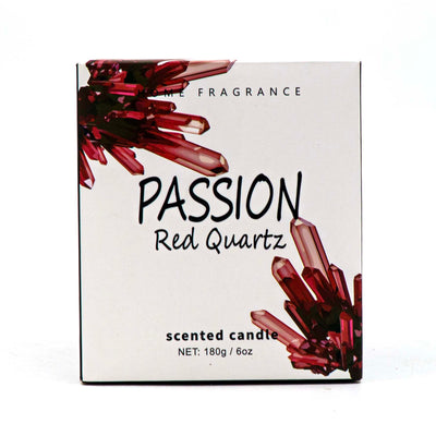Soothing Soy  Candle - Red Quartz