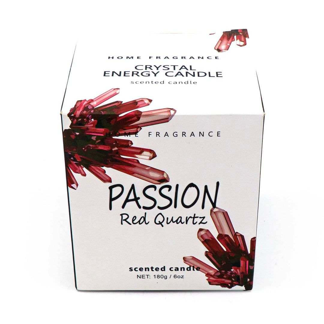 Soothing Soy  Candle - Red Quartz