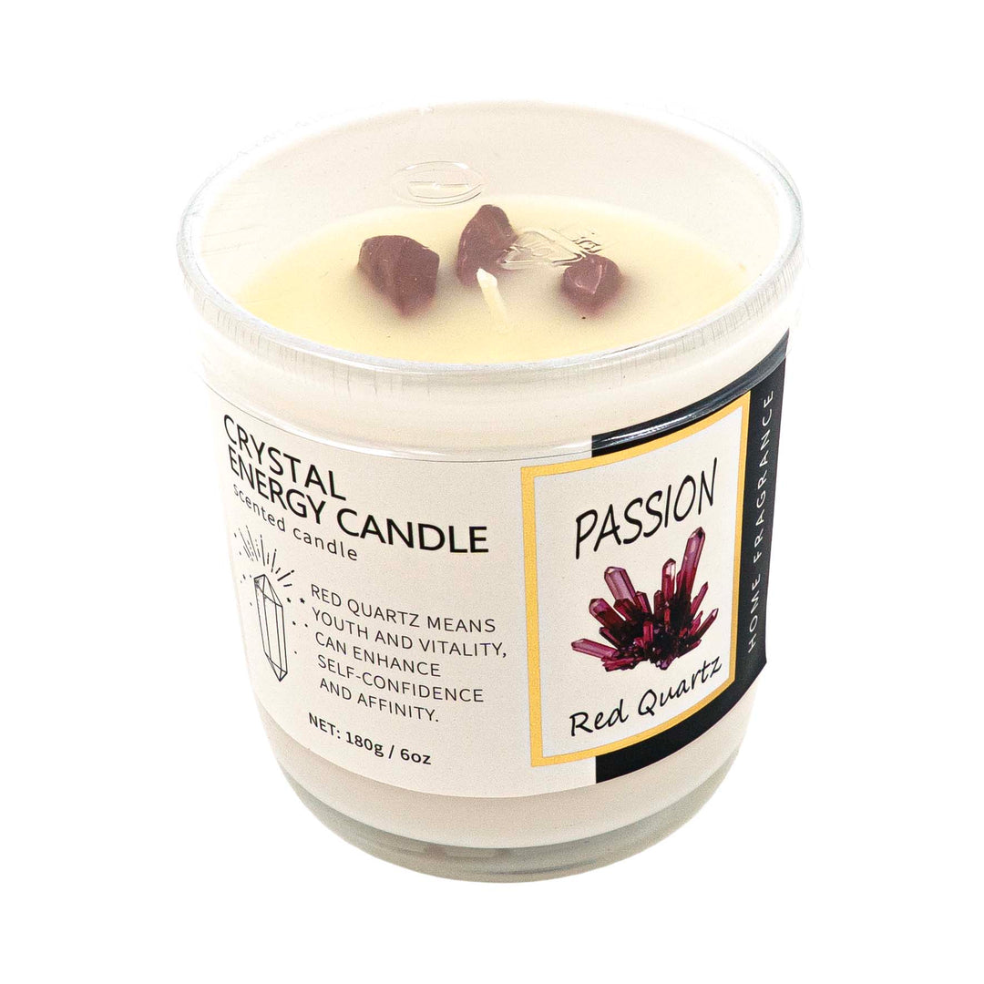 Soothing Soy  Candle - Red Quartz