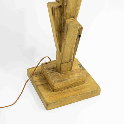 Recycled Oak Floor Lamp