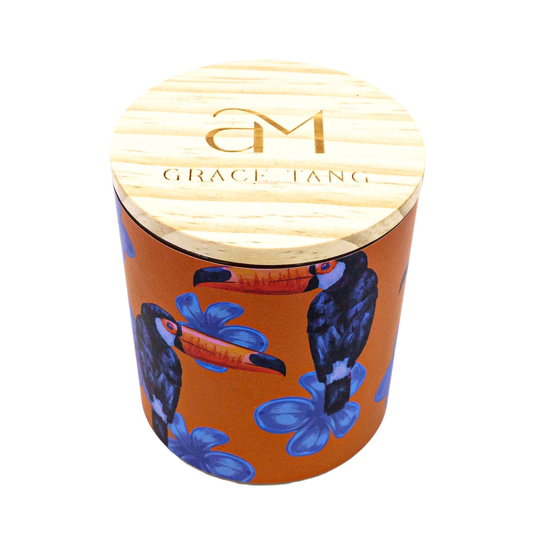 Serenity Soy Candle - Safron and Amber