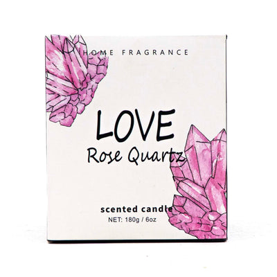 Soothing Soy Candle -Rose Quartz