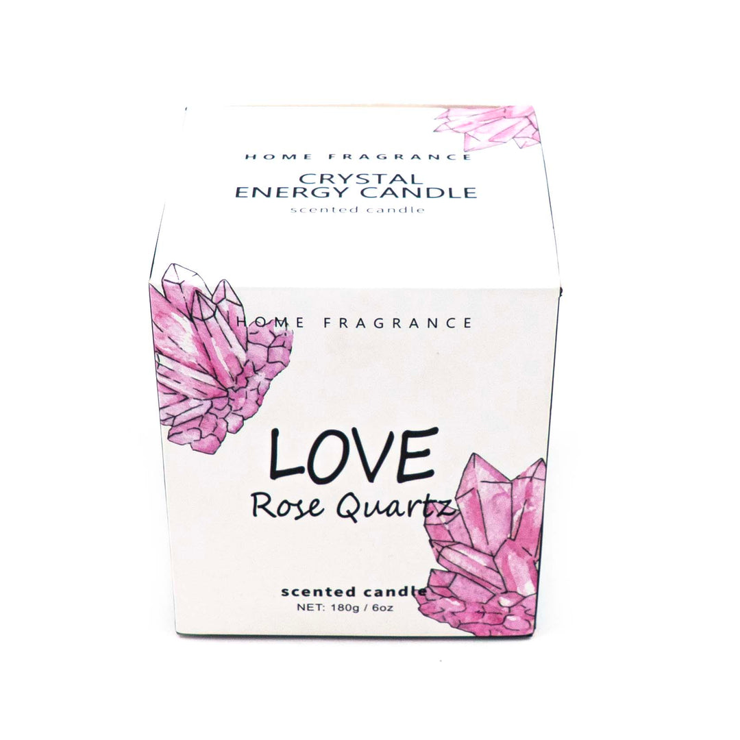 Soothing Soy Candle -Rose Quartz