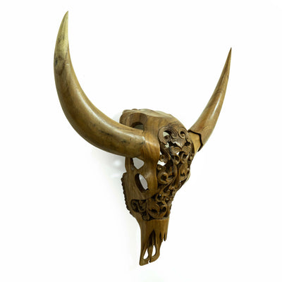 Bull Head Made Of Suar Wood