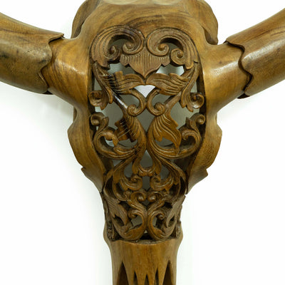 Bull Head Made Of Suar Wood