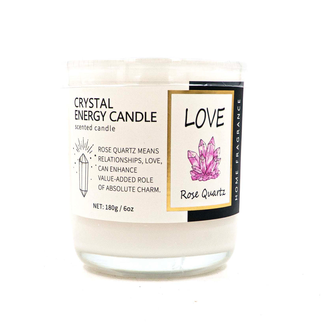 Soothing Soy Candle -Rose Quartz