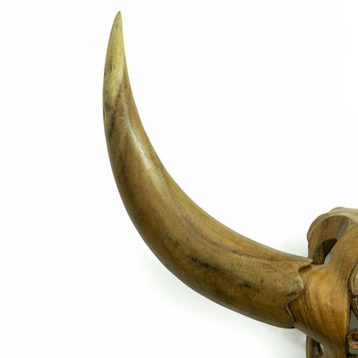 Bull Head Made Of Suar Wood