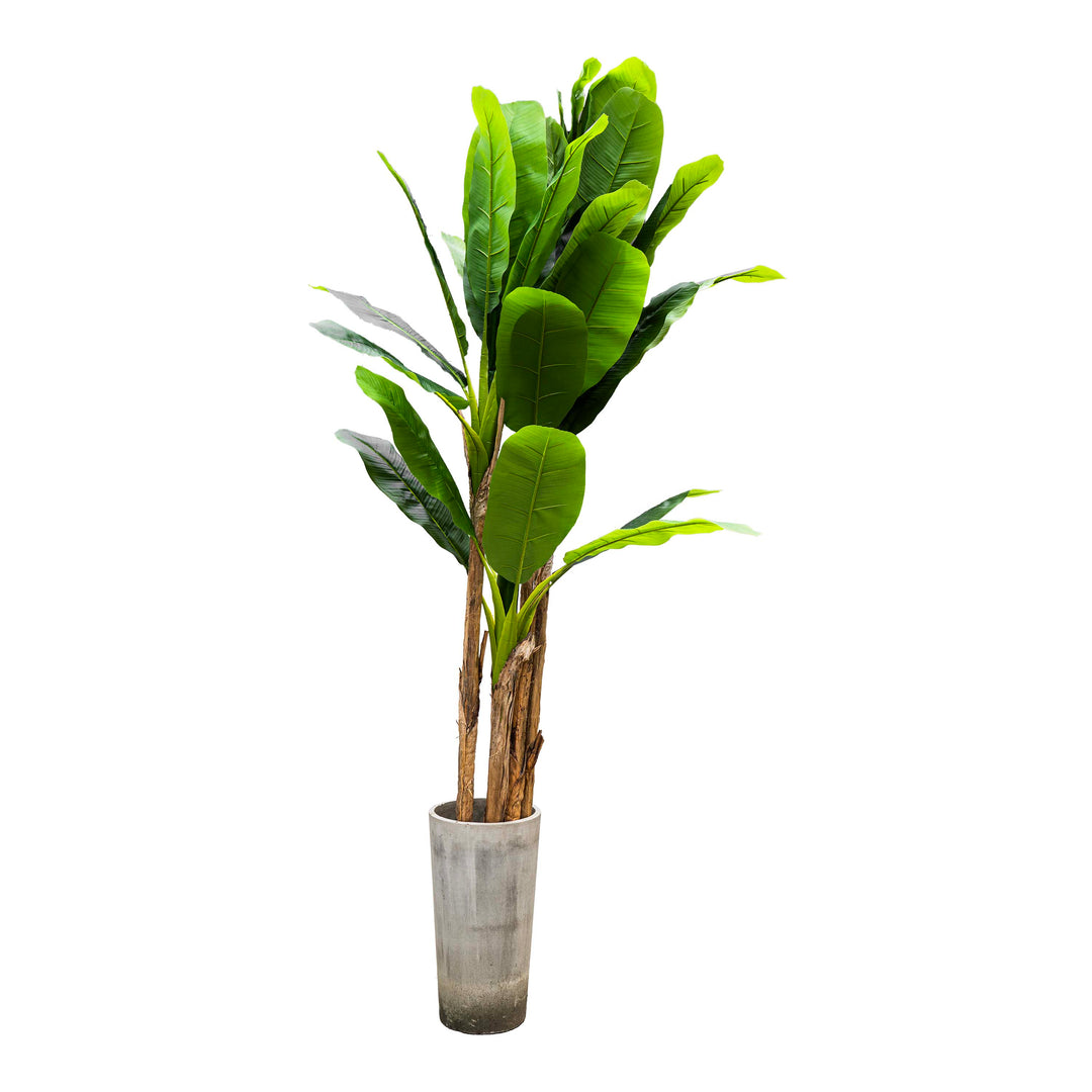 Faux Big Plantain Tree - 10ft (Set of 4)