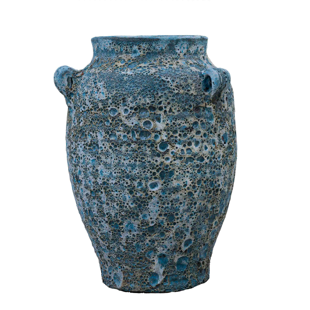 Landis Antique Blue Ceramic Pot Medium