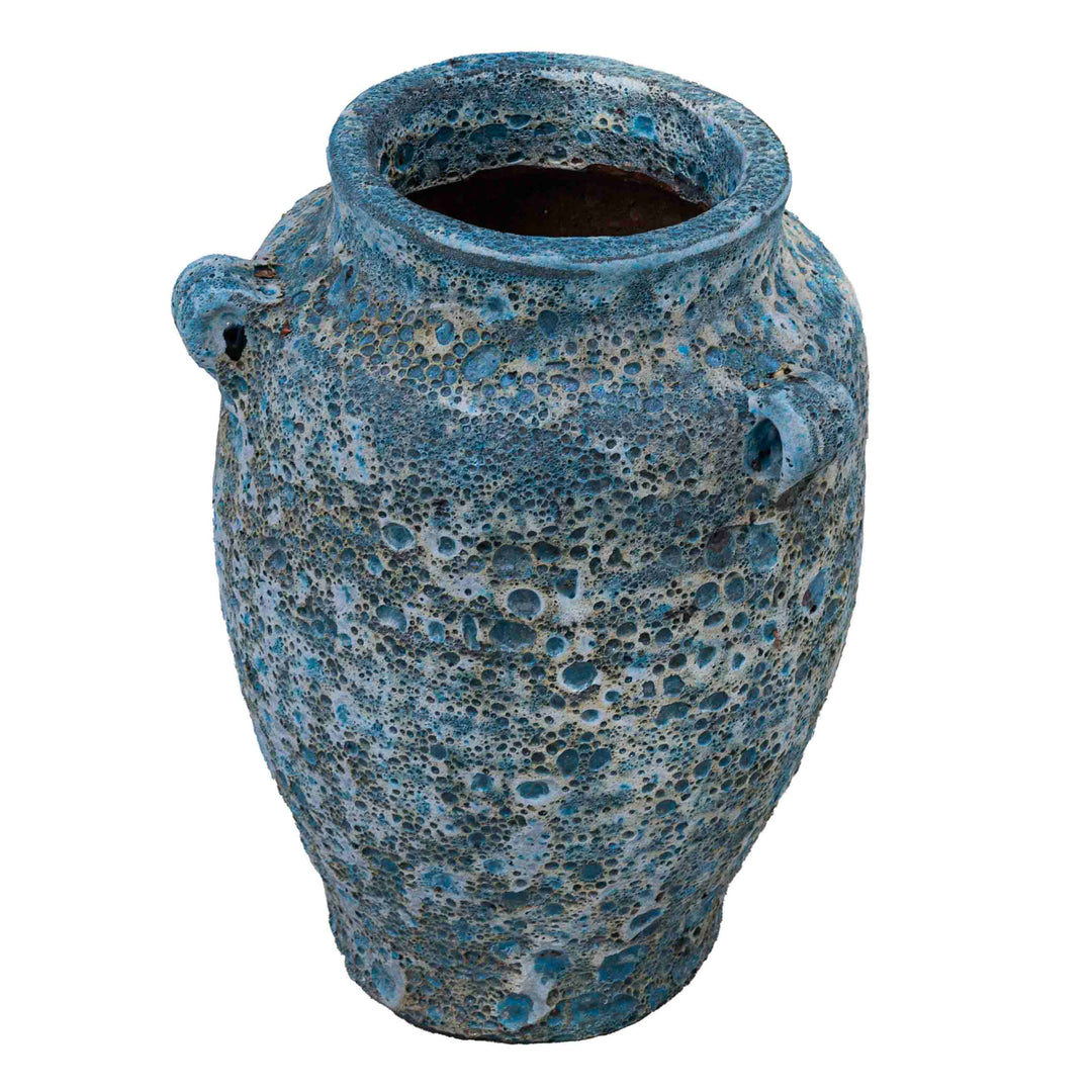 Landis Antique Blue Ceramic Pot Medium