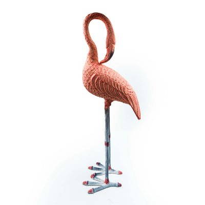 Flamingo With Head Facing Down