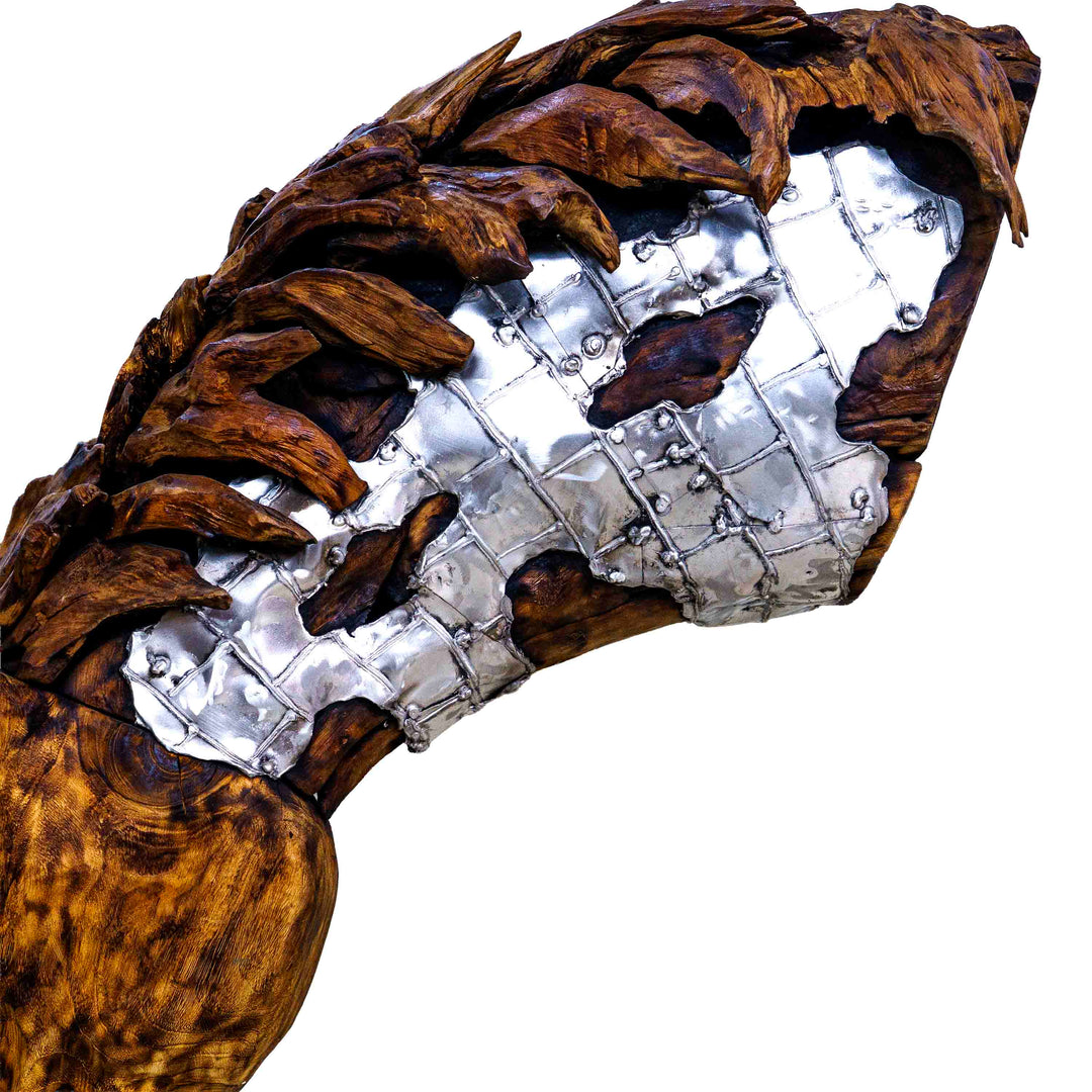 Luxe Grazing Horse Head Sculpture