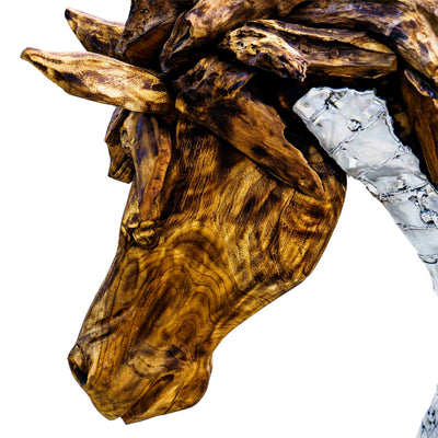 Luxe Horse Head Sculpture