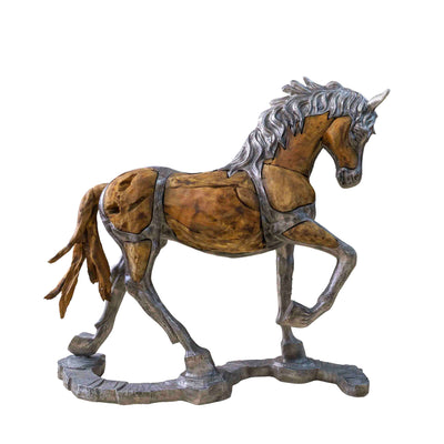 Luxe Standing Horse Sculpture
