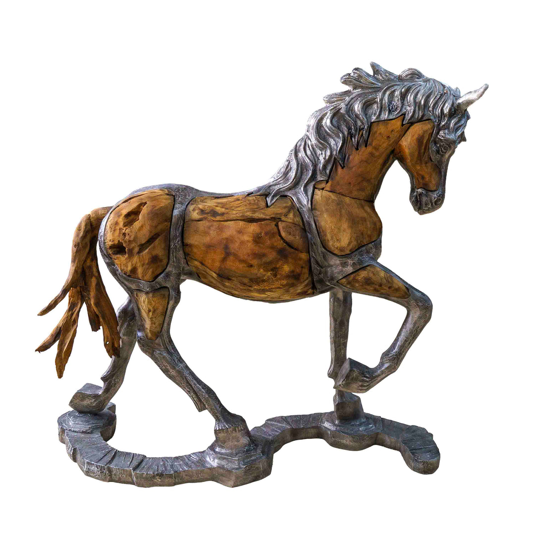 Luxe Standing Horse Sculpture