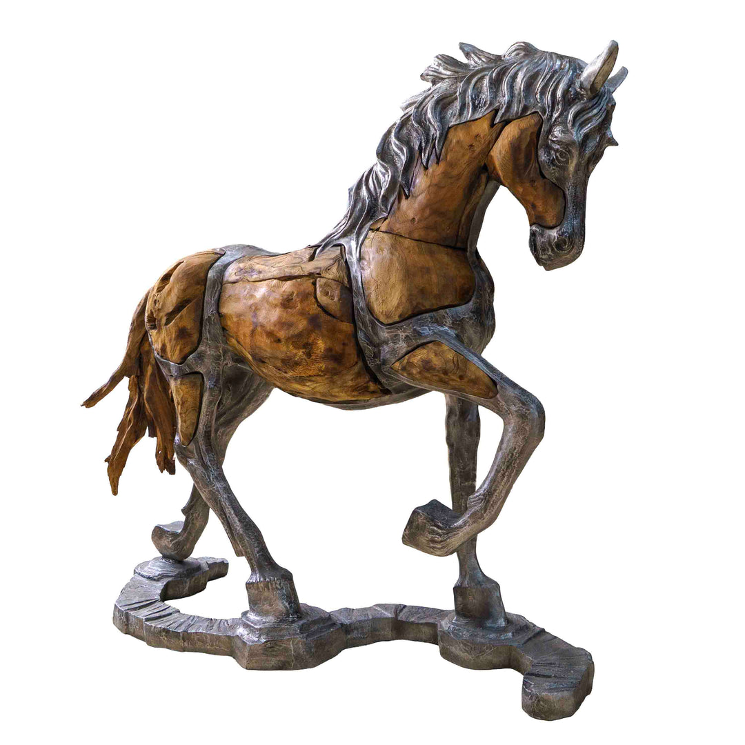 Luxe Standing Horse Sculpture