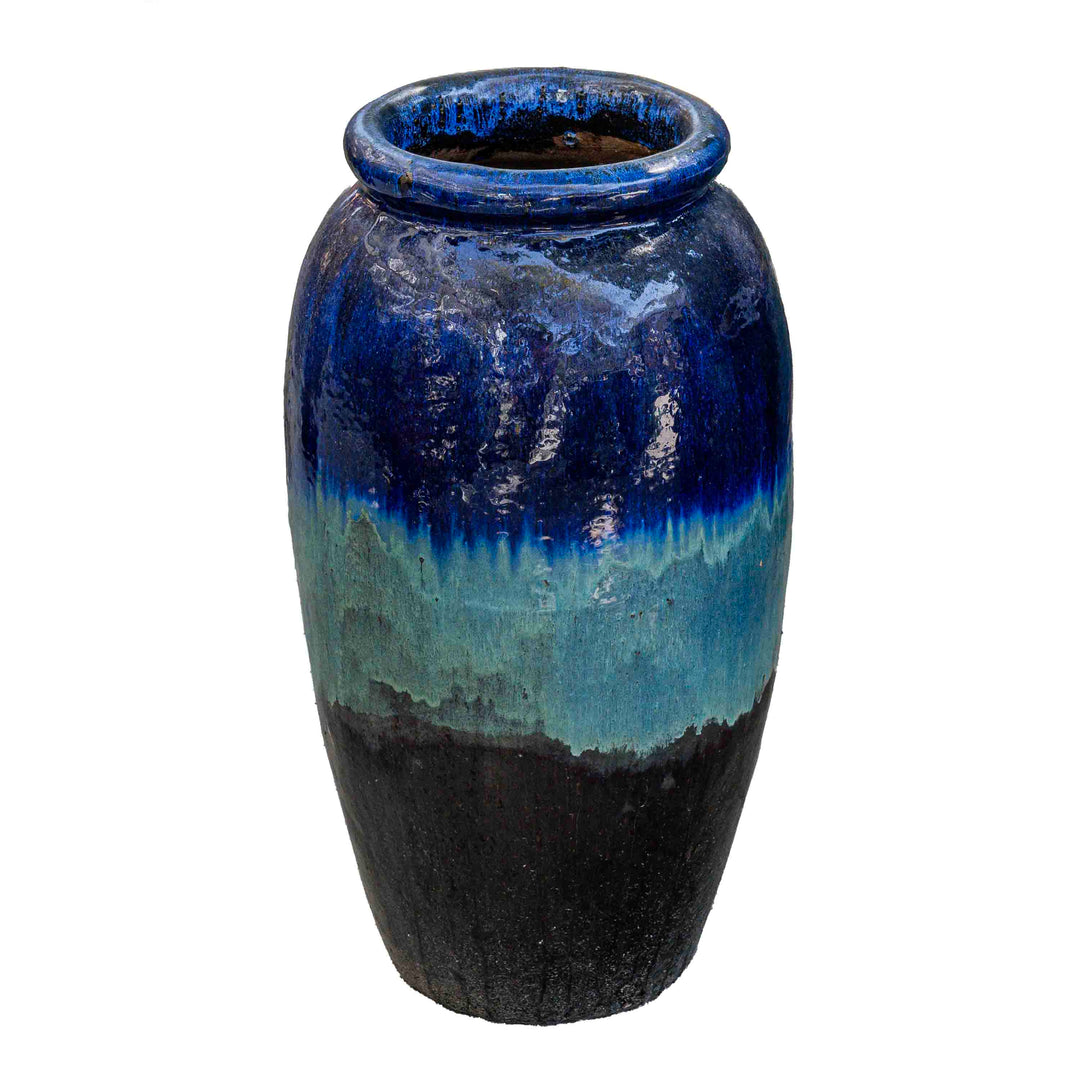 Misco Glazed Ceramic Pot Large