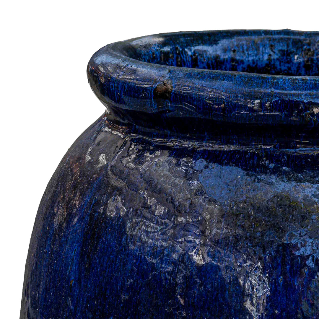 Misco Glazed Ceramic Pot Large