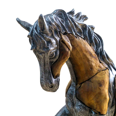 Luxe Standing Horse Sculpture