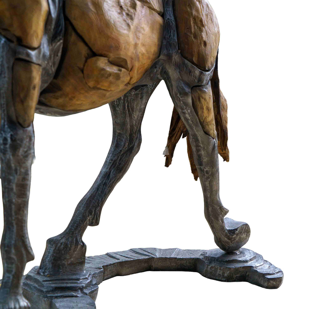 Luxe Standing Horse Sculpture