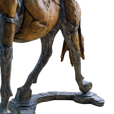 Luxe Standing Horse Sculpture