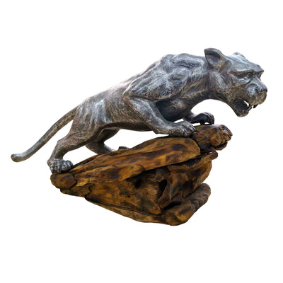 Luxe Panther Sculpture