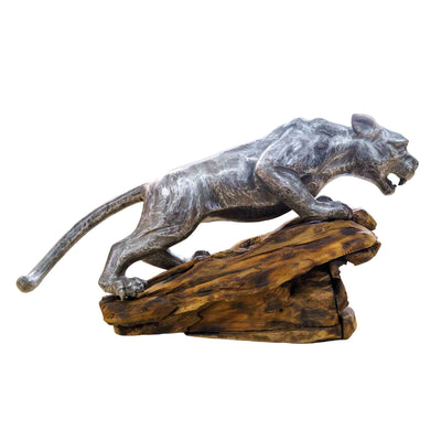 Luxe Panther Sculpture