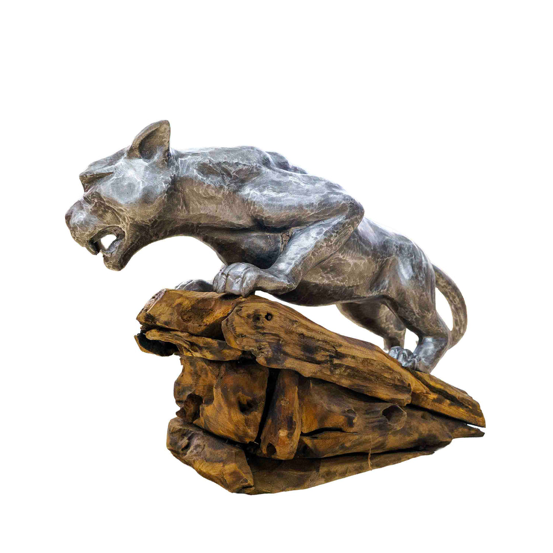 Luxe Panther Sculpture