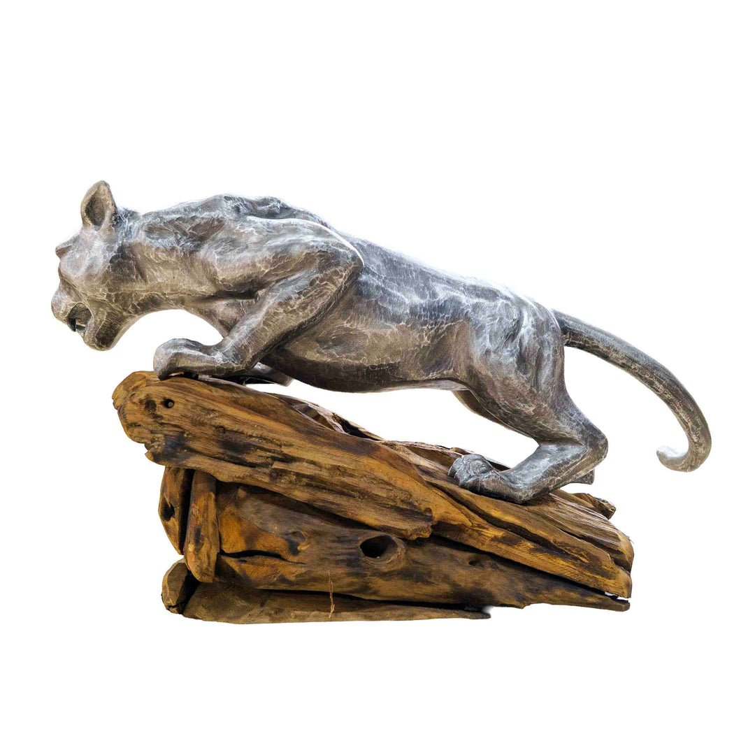 Luxe Panther Sculpture
