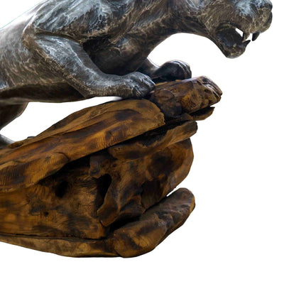Luxe Panther Sculpture