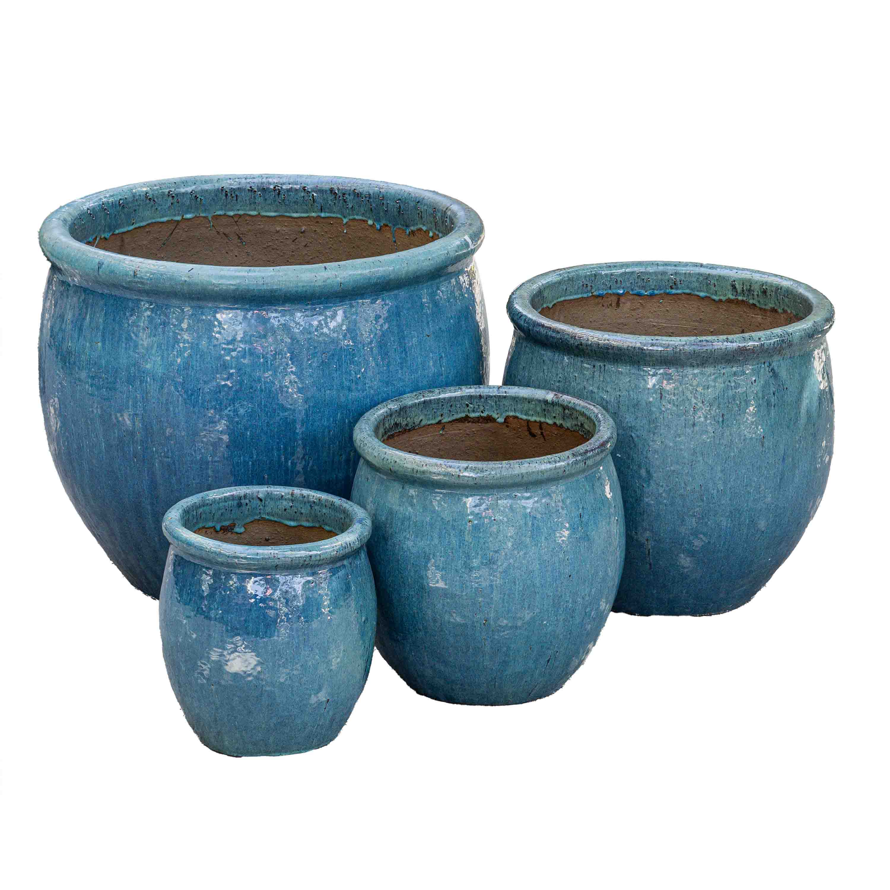 Pare Ceramic Glazed Pot