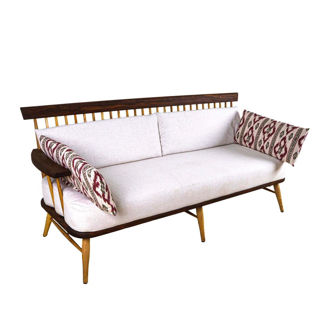 Anouk Rosewood Three Seater Sofa