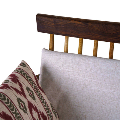 Anouk Rosewood Three Seater Sofa