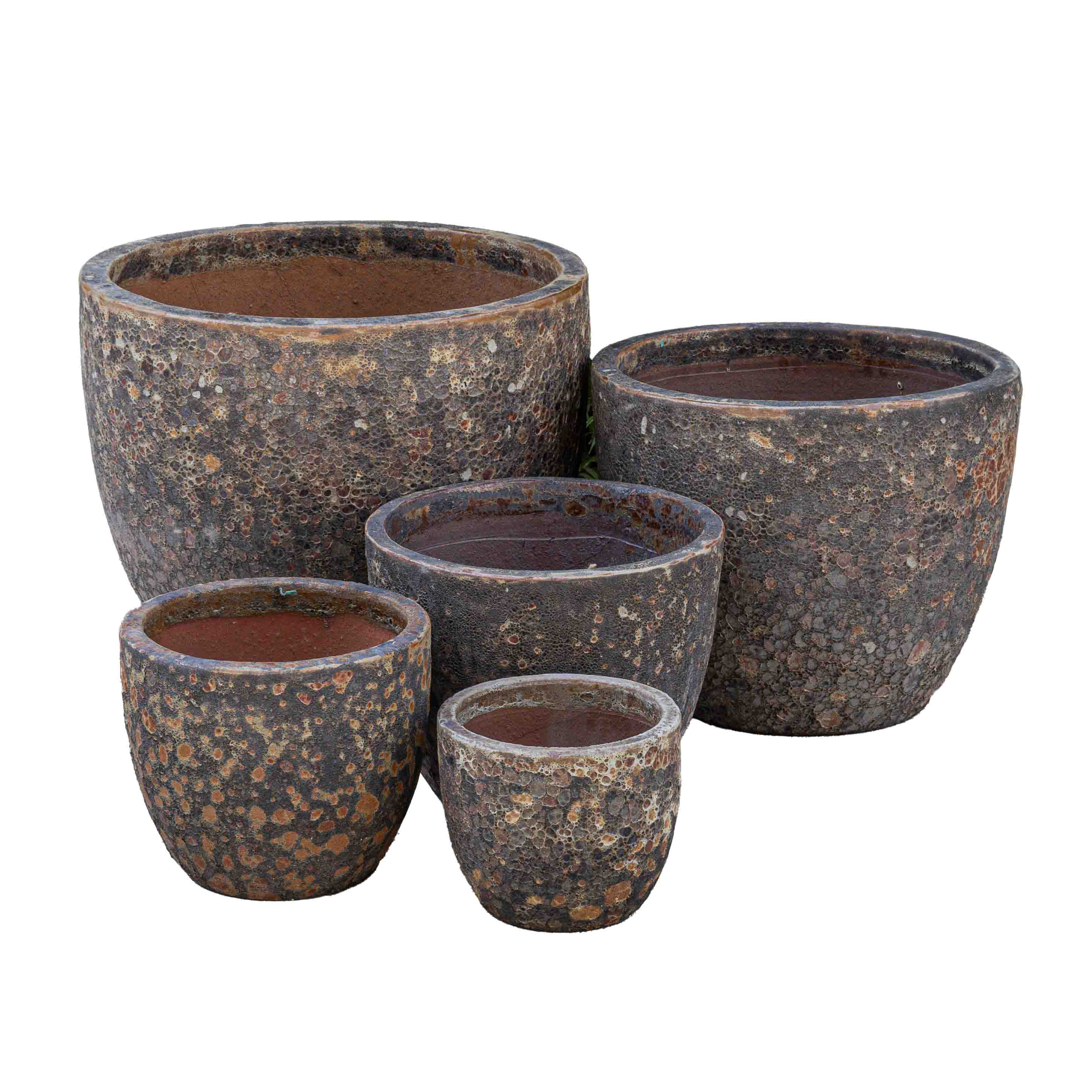 Sienna Antique Ceramic Pot