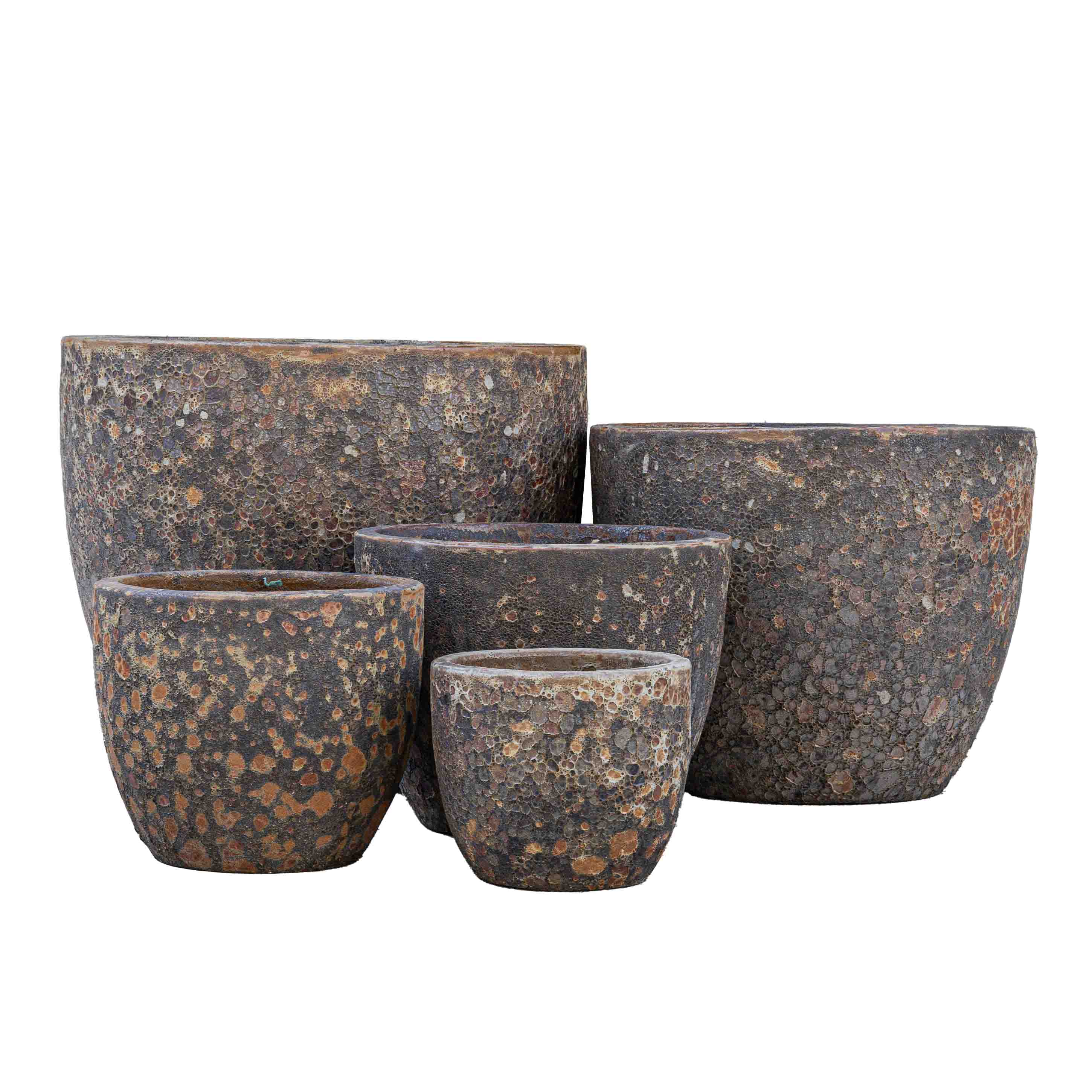 Sienna Antique Ceramic Pot