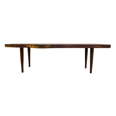 Natural Rosewood Curved Flow Coffee Table