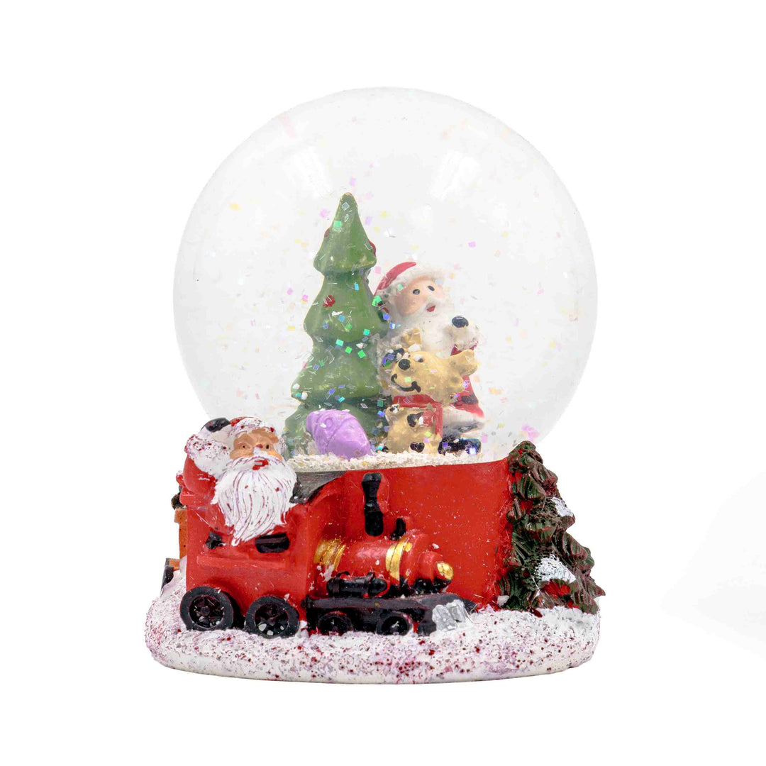Winter Wonderland Mini Snow Bear Globe Table display