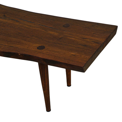 Natural Rosewood River Edge Coffee Table
