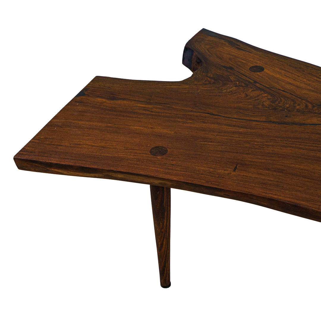 Natural Rosewood River Edge Coffee Table