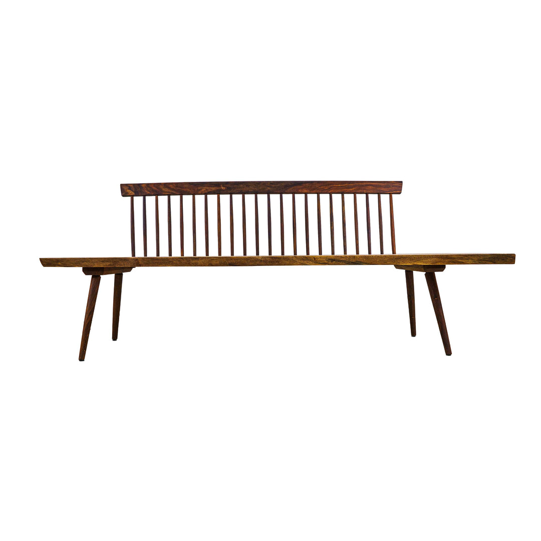Natural Grande Wave Rosewood Bench