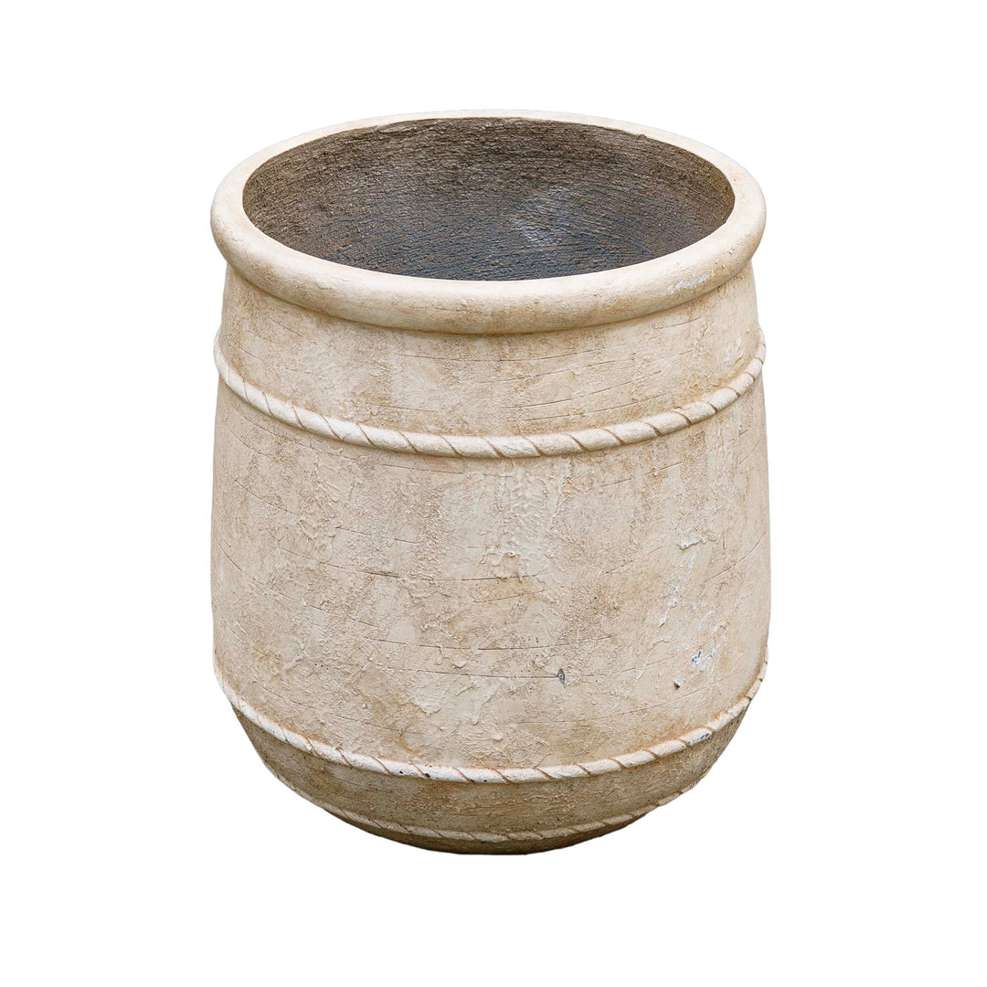 Antique Beige Cement Planter