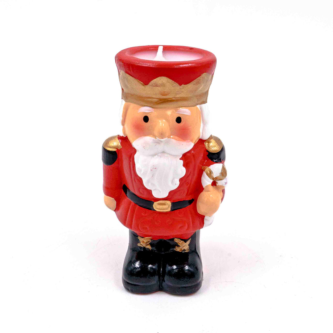Nutcracker Captain Mini Figurine Candle