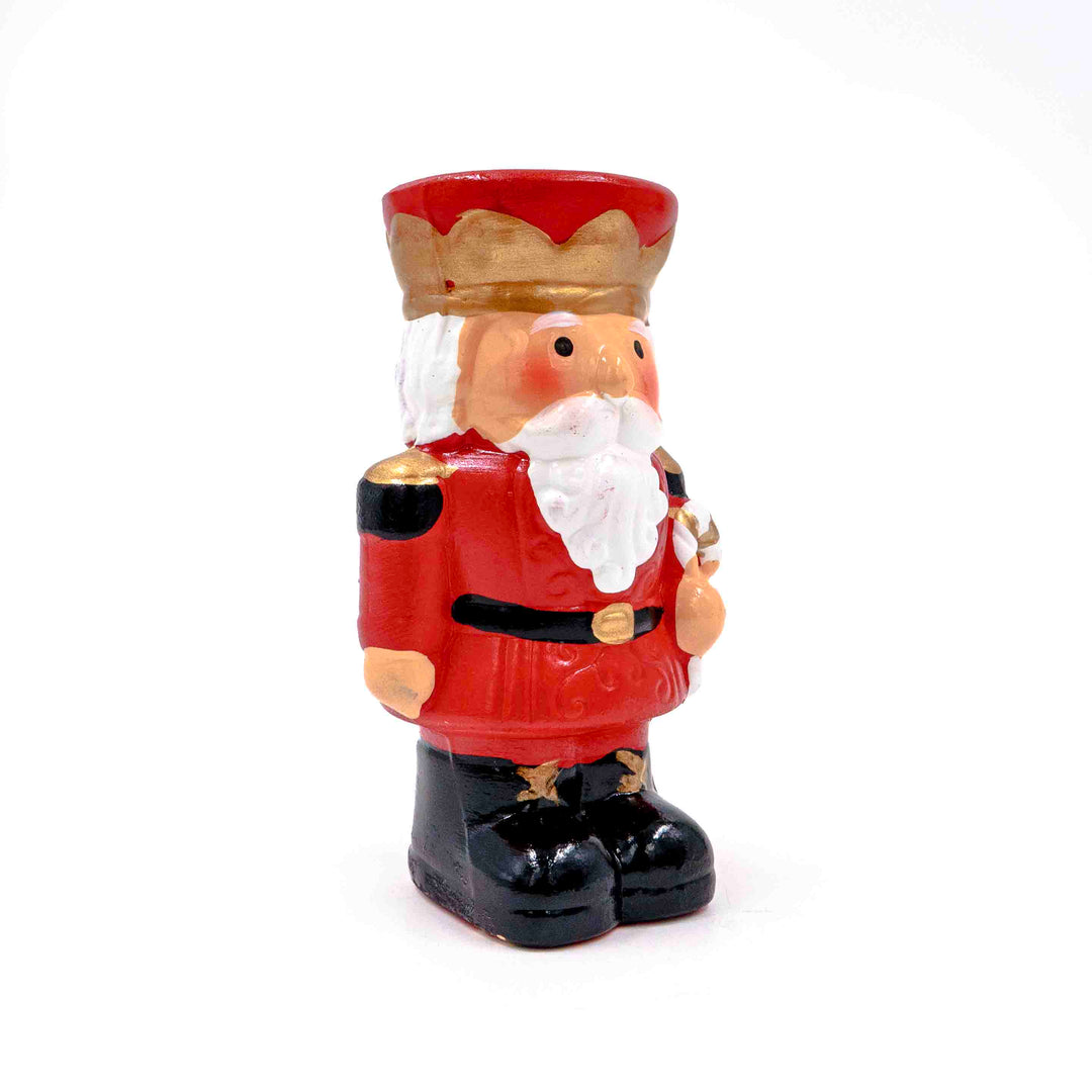 Nutcracker Captain Mini Figurine Candle