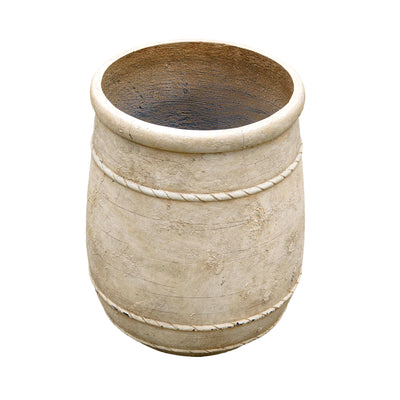 Antique Beige Cement Planter