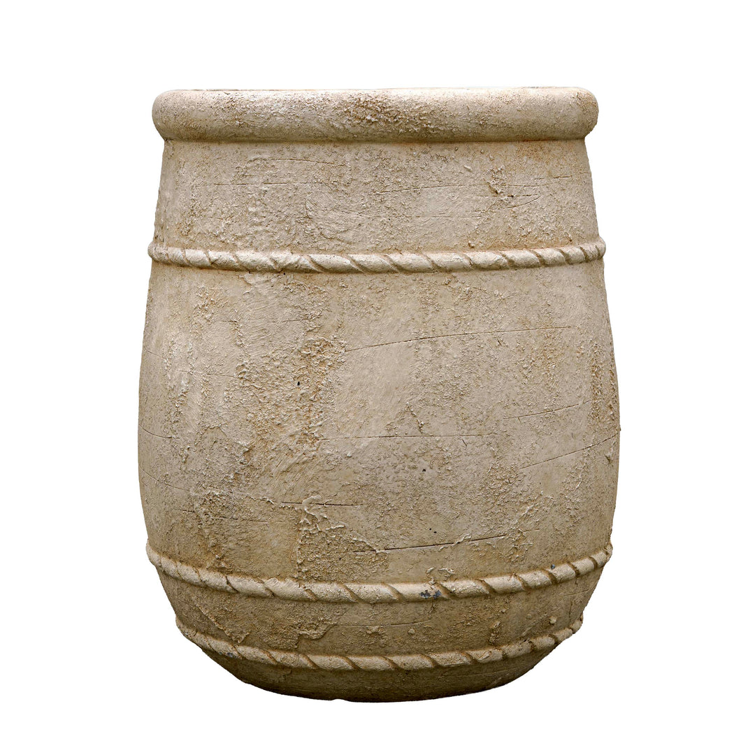 Antique Beige Cement Planter