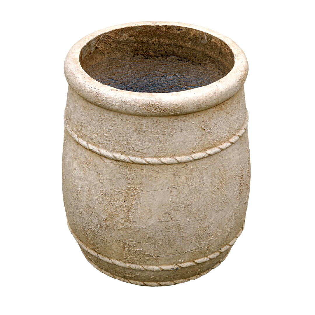Antique Beige Cement Planter