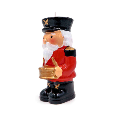Nutcracker Drummer Mini Figurine Candle