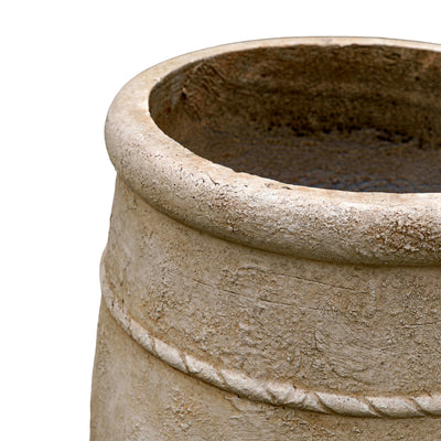 Antique Beige Cement Planter