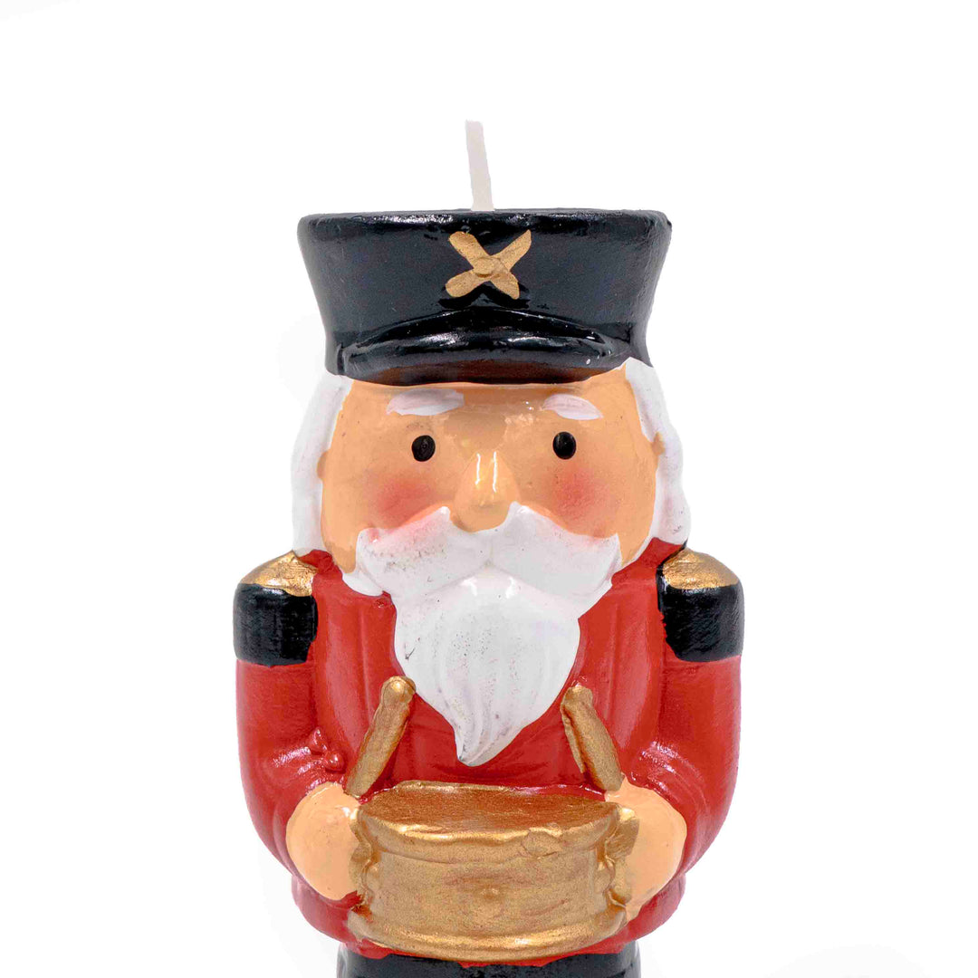 Nutcracker Drummer Mini Figurine Candle