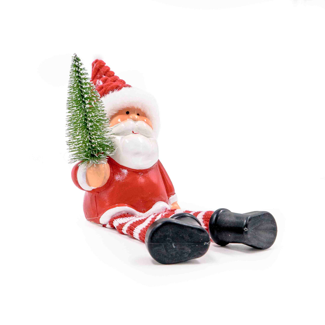 Whimsy Shelf Sitters Santa Décor